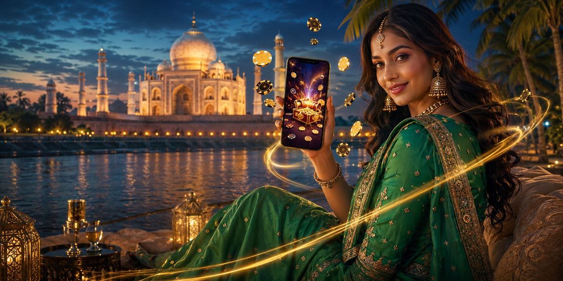 Agra Taj Mahal nearby casino app promotions inviting user digitally