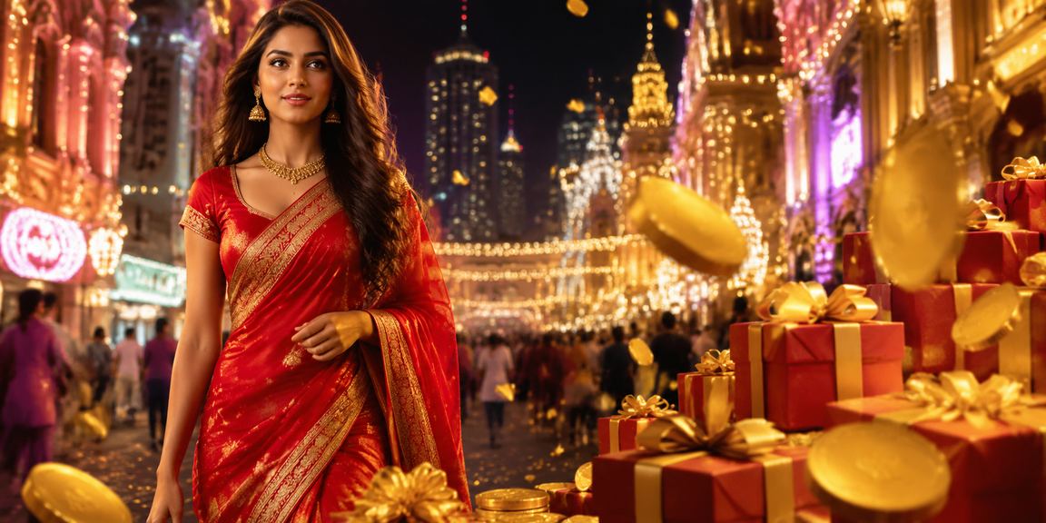 Bangalore MG Road entertainment district with casino and betting theme