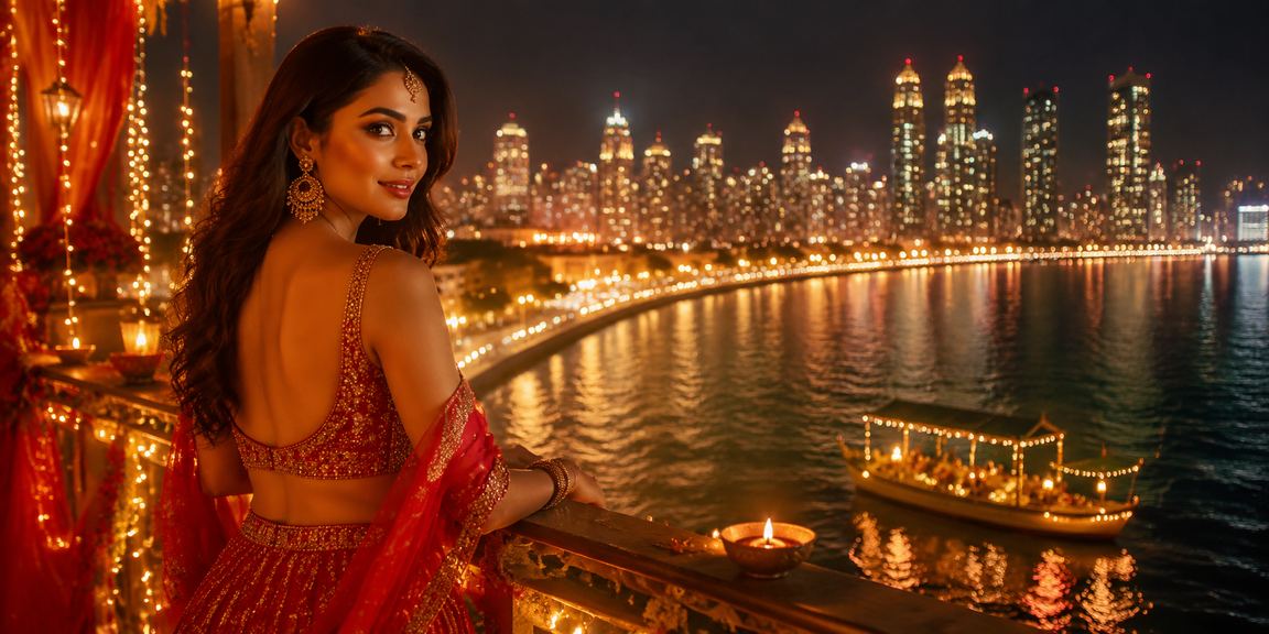 Mumbai Bandra Diwali festival with sports betting vibrant atmosphere